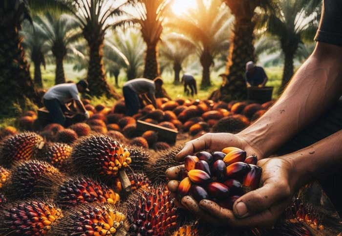 Ilustrasi panen massal.