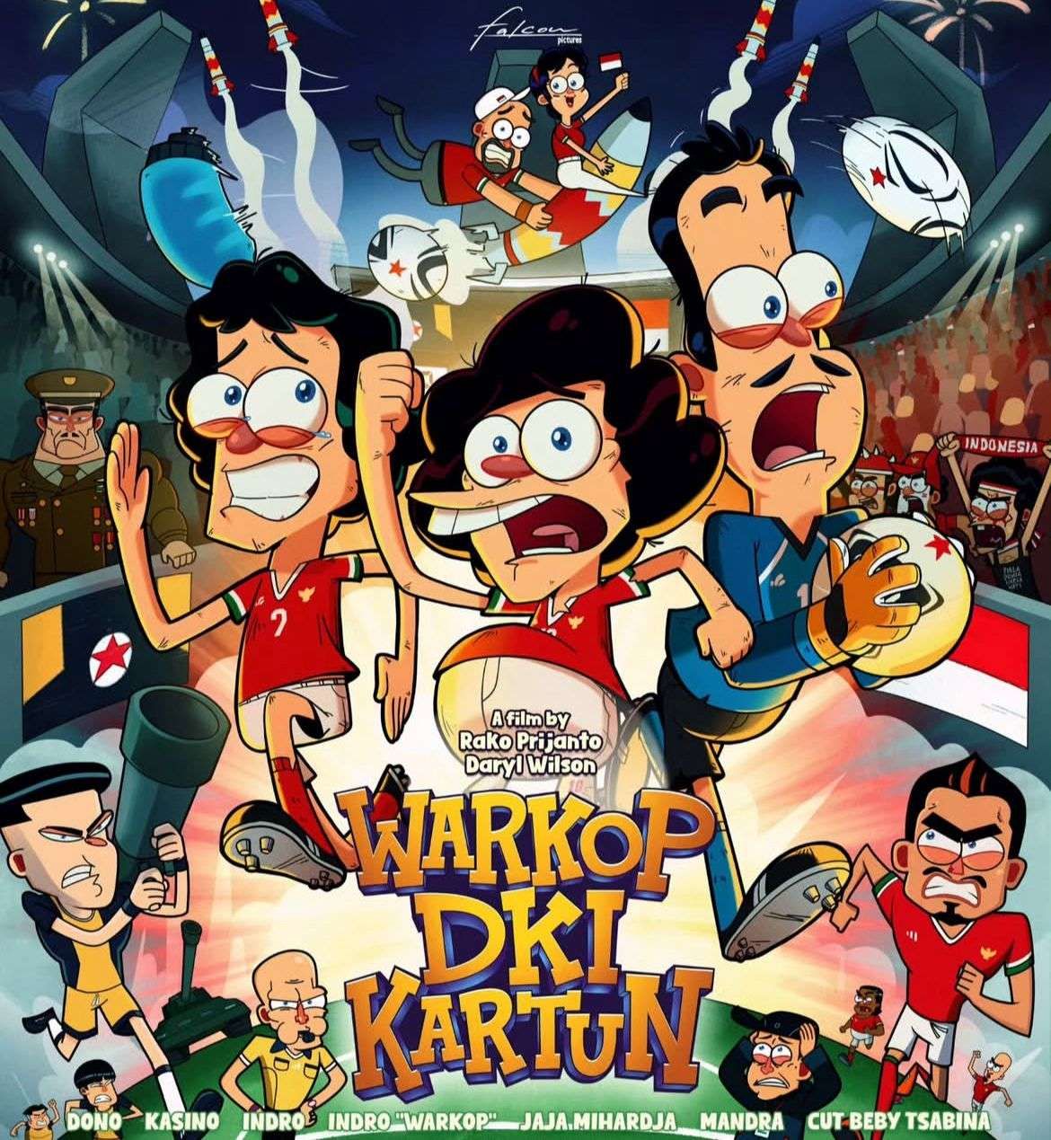 Poster perilisan film Warkop DKI Kartun
