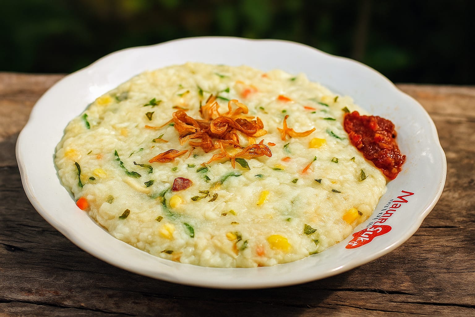 Ilustrasi bubur asyura (Dipoles dengan akal imitasi)