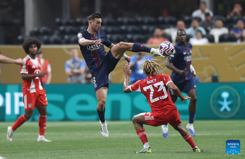 Laga di babak 8 besar Piala Dunia Antarklub antara PSG dan Bayern Munchen.