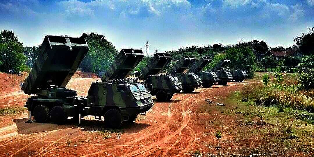 Sejumlah alutsista yang dioperasionalkan TNI AD.