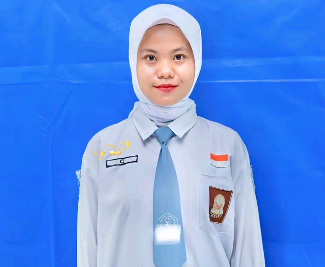 C, remaja asal Kotim yang kini viral karena keunikan namanya. (Tiktok : thiisgonec)