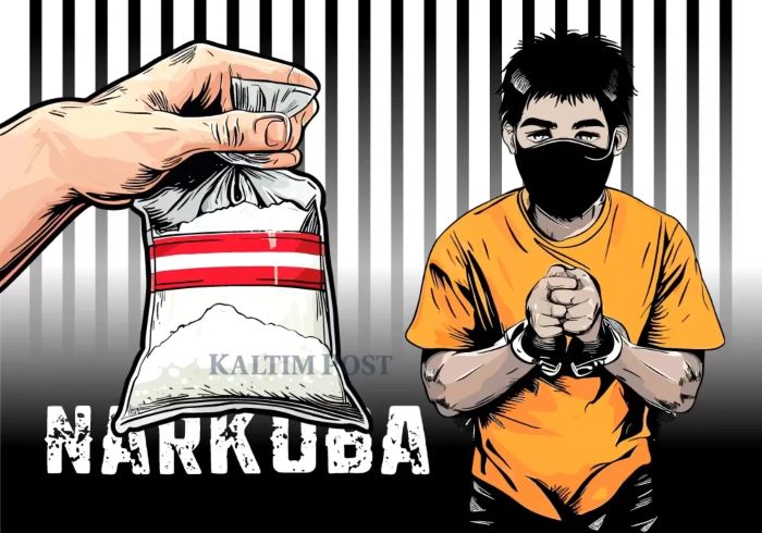 Ilustrasi pengedar sabu. (Dok. Kaltim Post)