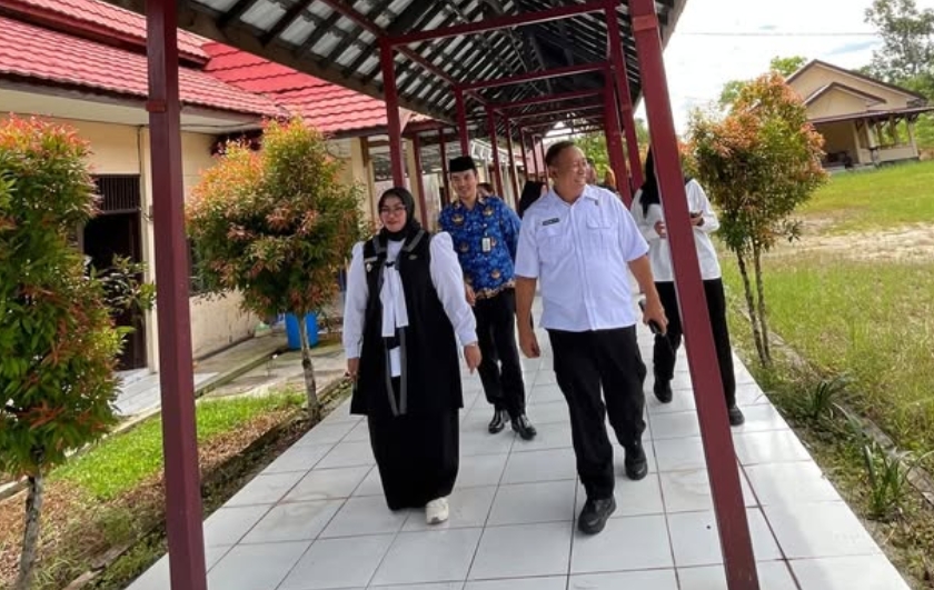 Wakil Bupati Kotim Irawati mendampingi Kombes Pol Ruslan Rasyid selaku Plt Kepala BNN Provinsi Kalteng  dalam rangka silaturahmi dan peninjauan langsung ke lokasi rehabilitasi.