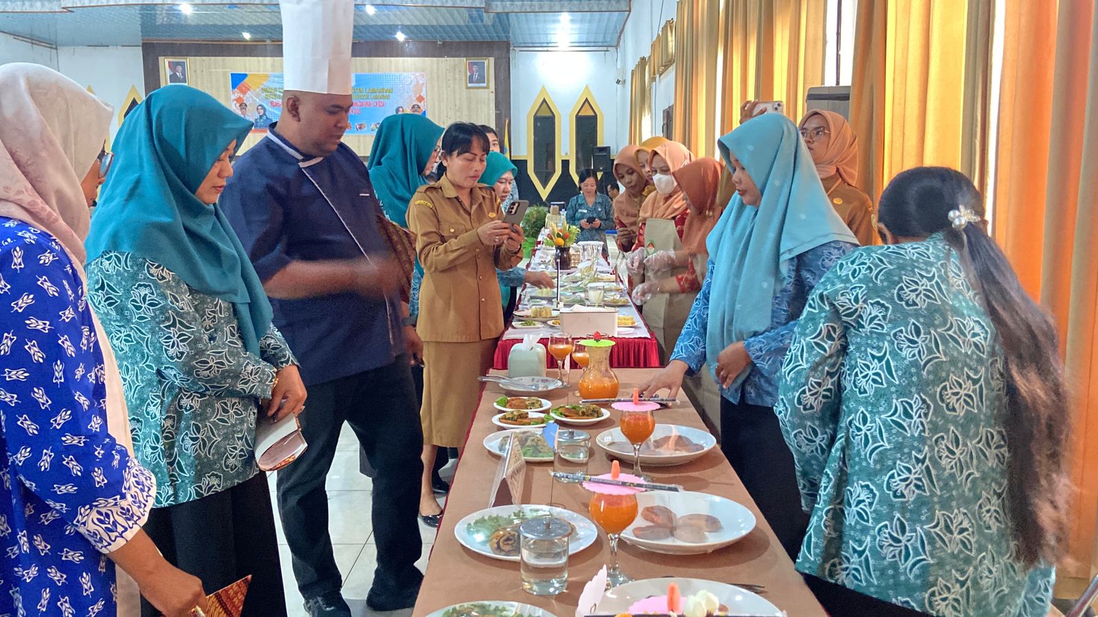 Lomba Cipta Menu Beragam, Bergizi, Seimbang, dan Aman Tahun 2025 di Lamandau.