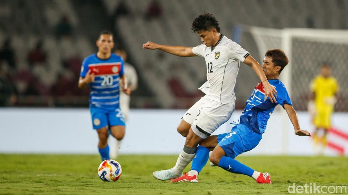 Pertemuan timnas Indonesia U23 vs Timnas Filipina U23, di Piala AFF U23/2025.