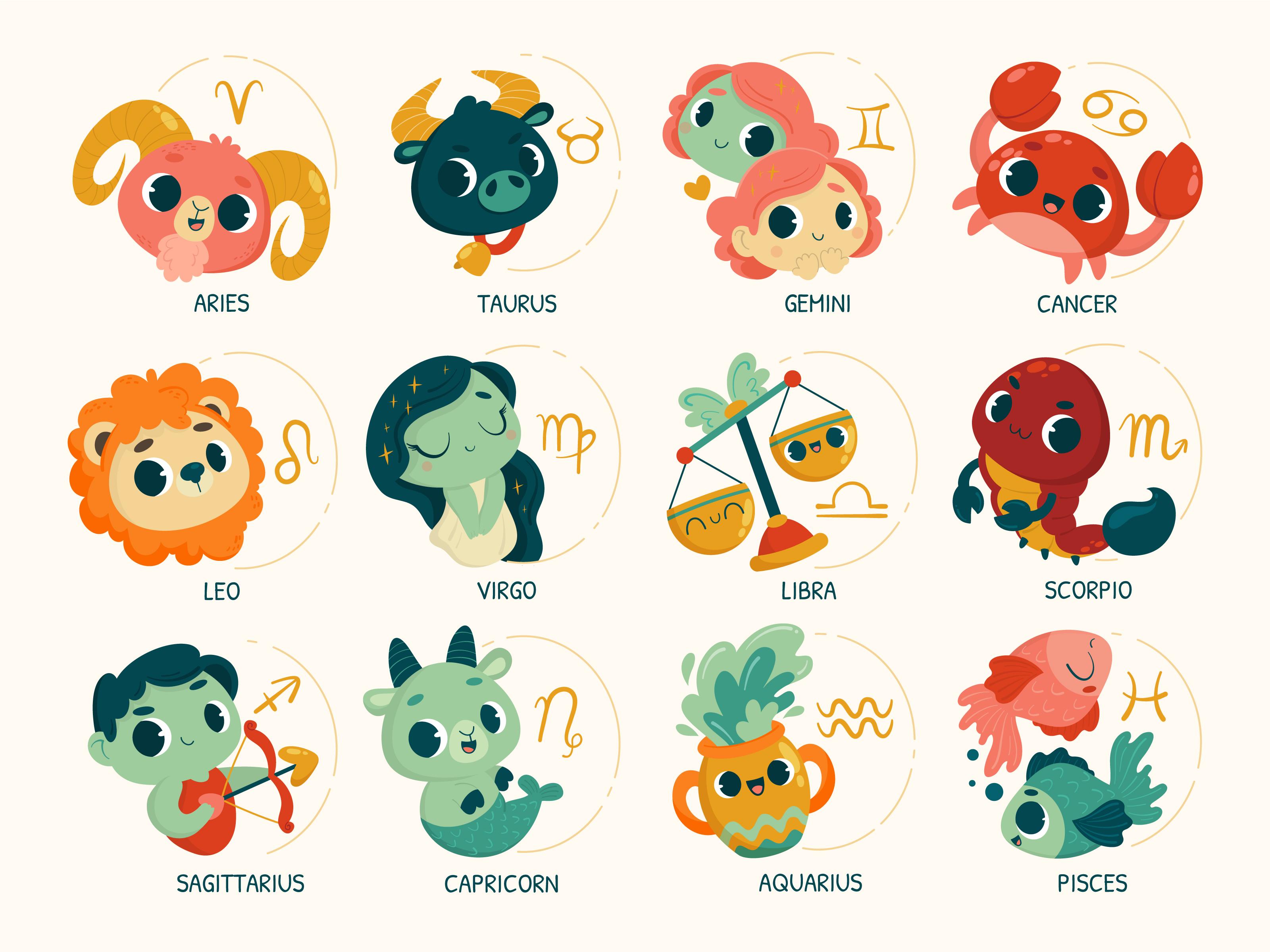 Ilustrasi Zodiak (freepik)