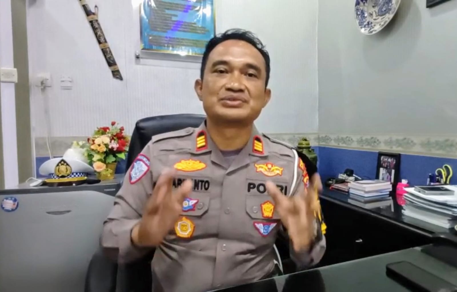 Kasatlantas Polres Kotim AKP Haryanto