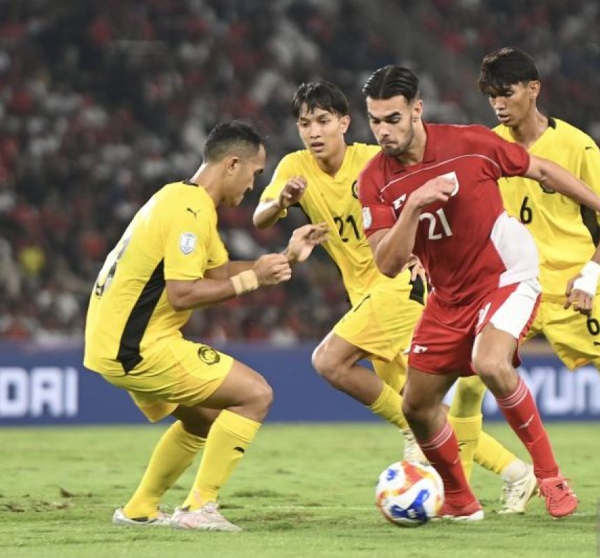 Striker timnas U23 Indonesia Jens Raven, yang menjadi top skor sementara Piala AFF U23/2025.