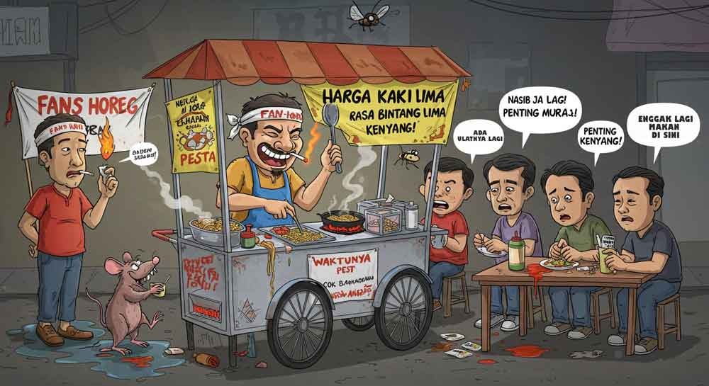 Ilustrasi. (Dibuat dengan akal imitasi).