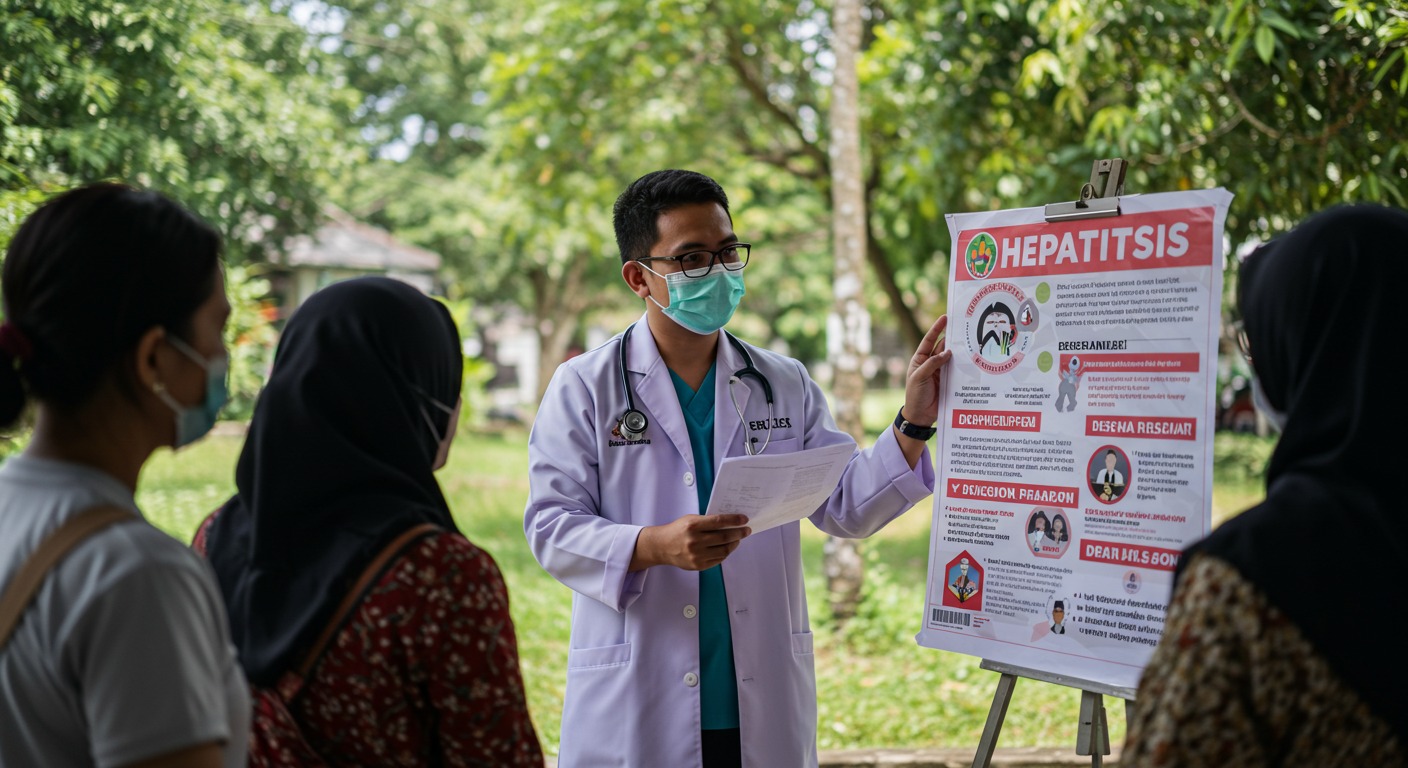Sosialisasi perihal penyakit Hepatitis