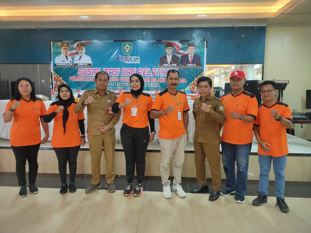 Sosialisasi dan Pelatihan Peningkatan Kompetensi Guru PJOK dan Pelaku Olahraga, Selasa (5/8).