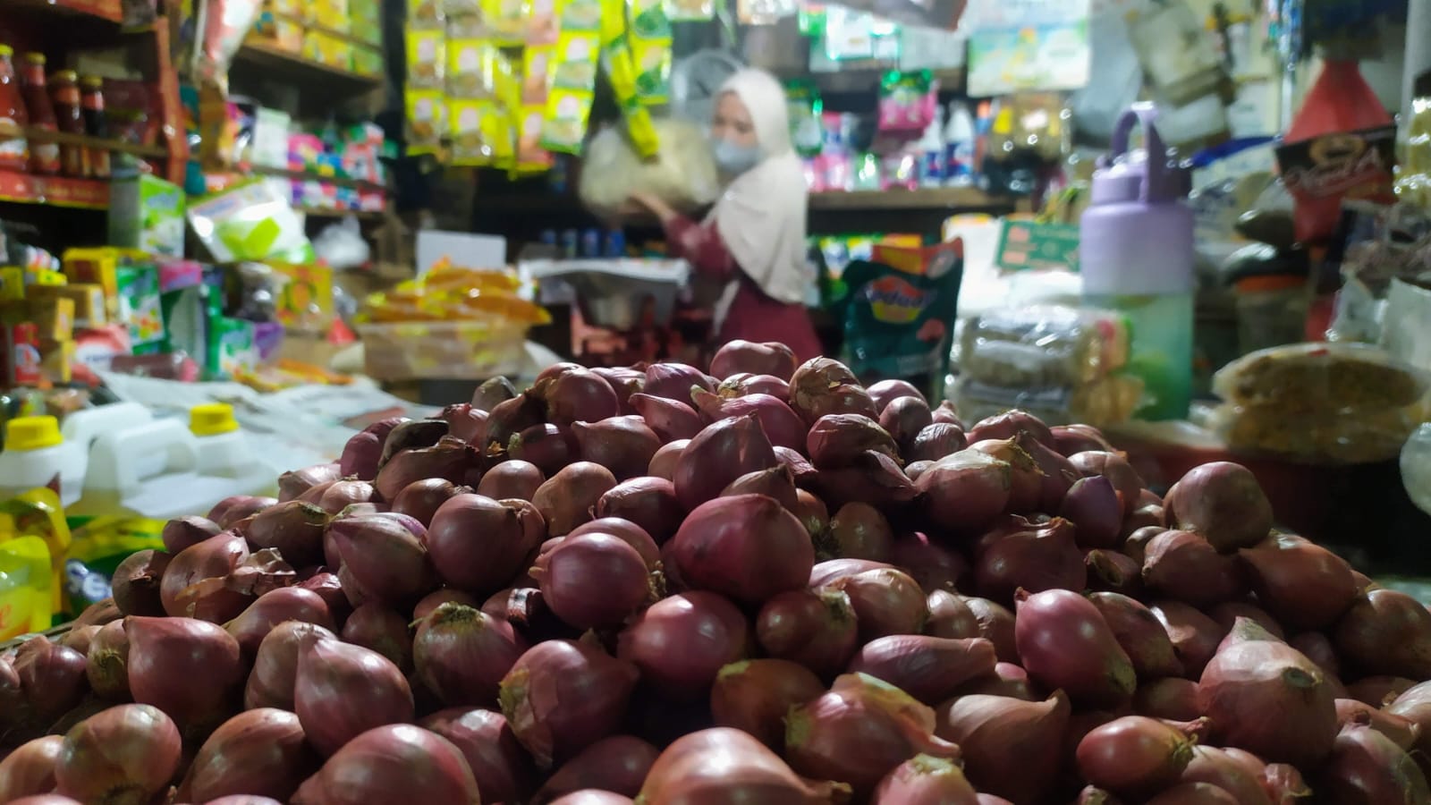 Kios tempat berjualan di salah satu pasar tradsional di Sampit. (Dok. Usay Nor Rahmad untuk Radar Sampit)