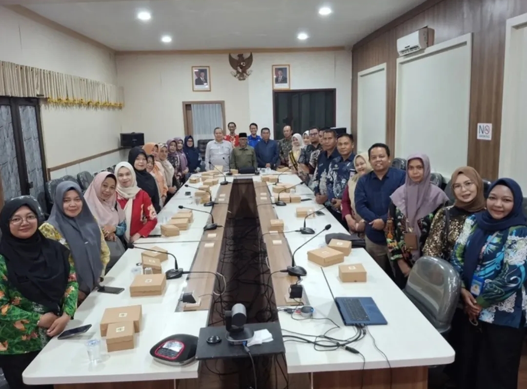 Penganugerahan KLA 2025 kepada Kabupaten Kotim yang digelar secara hybrid, Jumat (8/8) malam.