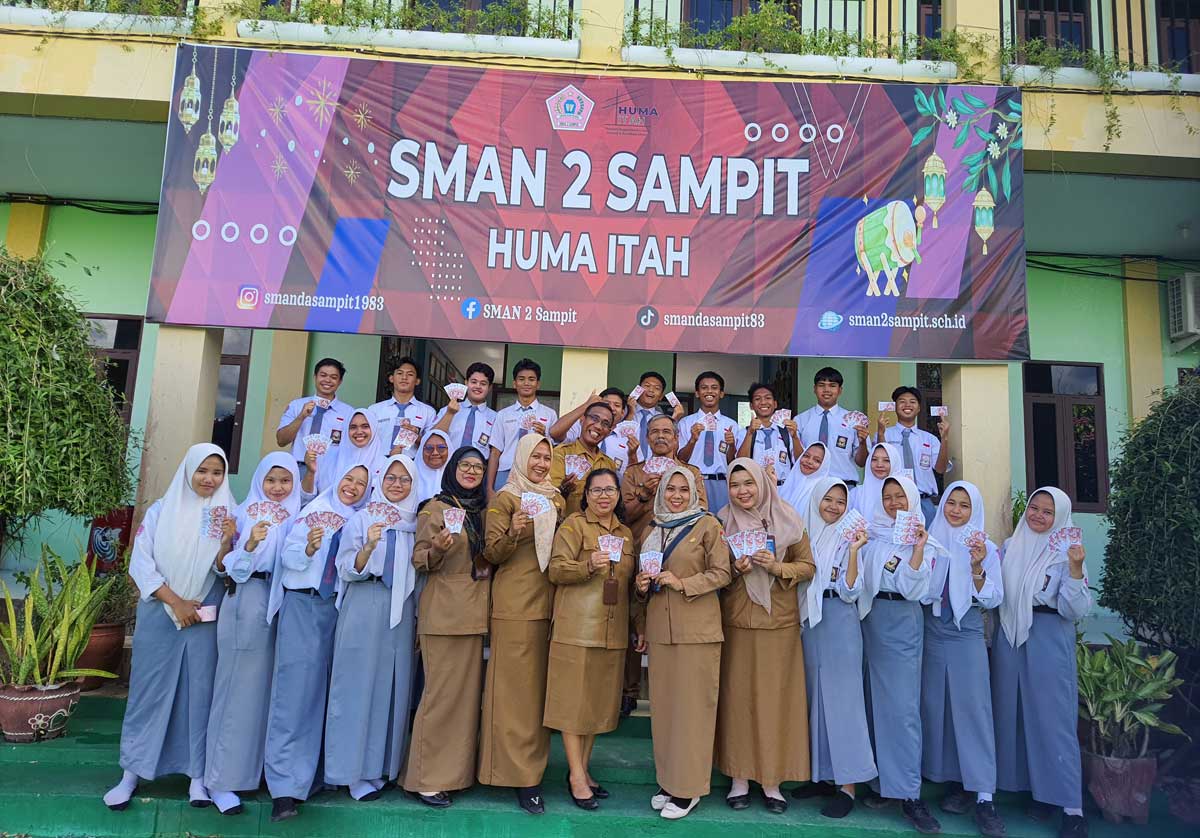 SIAP MERAMAIKAN: Kalangan pelajar dari SMAN 2 Sampit bakal ikut memeriahkan Gowes Kemerdekaan Radar Sampit.