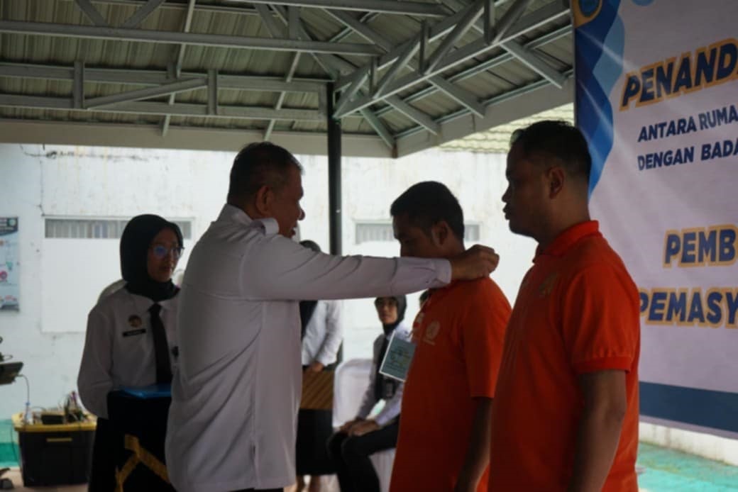 Kepala Kantor Wilayah Ditjenpas Kalteng I Putu Murdiana saat Program Rehabilitasi Pemasyarakatan tahun 2025, Selasa (19/8).
