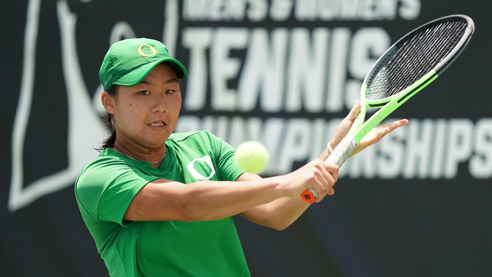 Petenis Indonesia Janice Tjen, yang kini berjuang di grand slam US Open 2025.