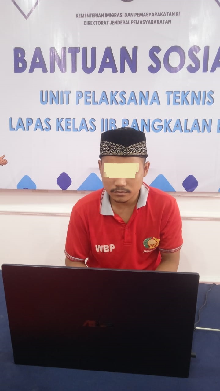 Dediy Saputro saat menjalani persidangan di PN Nanga Bulik, Lamandau.