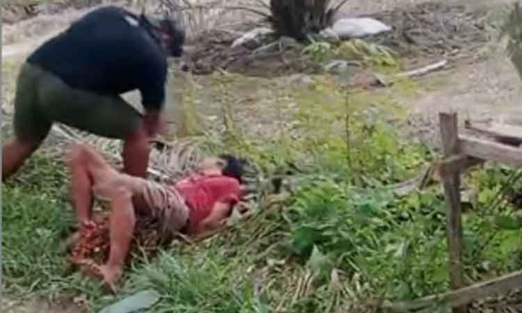 Penangkapan Maling Kelapa Sawit di Desa Bapeang