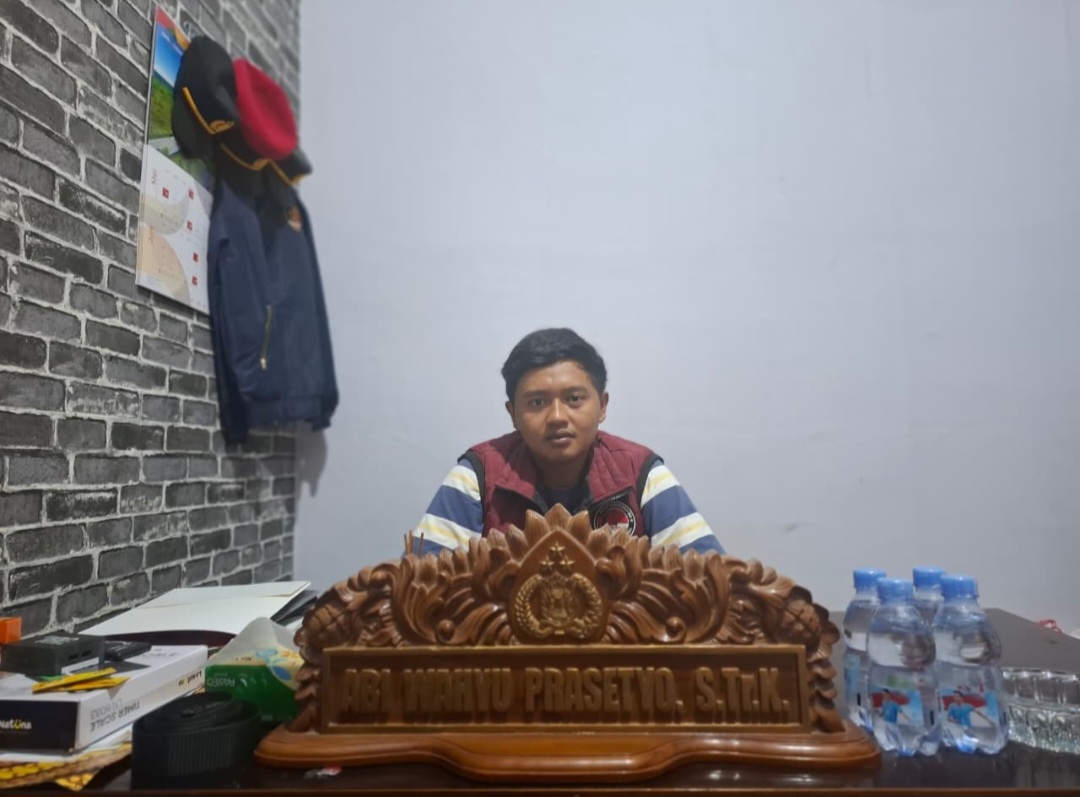 Kasat Narkoba Polres Gunung Mas Iptu Abi Wahyu Prasetyo