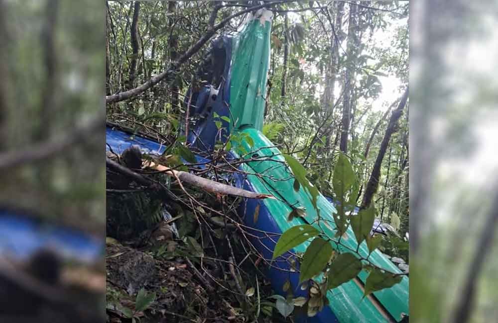Bangkai helikopter BK117-D3ditemukan sekitar 700 meter dari titik koordinat yang sebelumnya diberikan oleh KNKT, Rabu (3/9/2025)