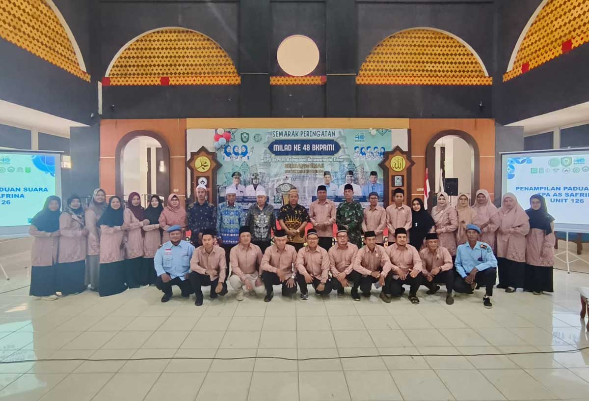 MILAD: BKPRMI saat merayakan milad yang ke-48 tahun.