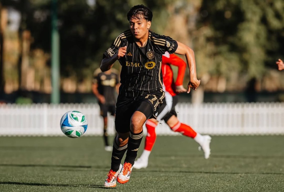 Adrian Wibowo ketika bermain diMajor League Soccer (MLS), Los Angeles FC (LAFC)