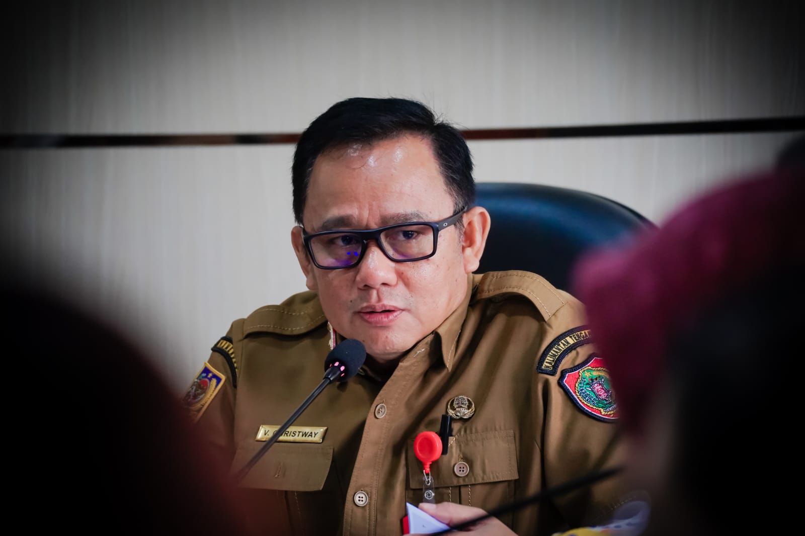 Kepala Dinas ESDM Kalteng, Vent Christway (Dinas ESDM Kalteng)