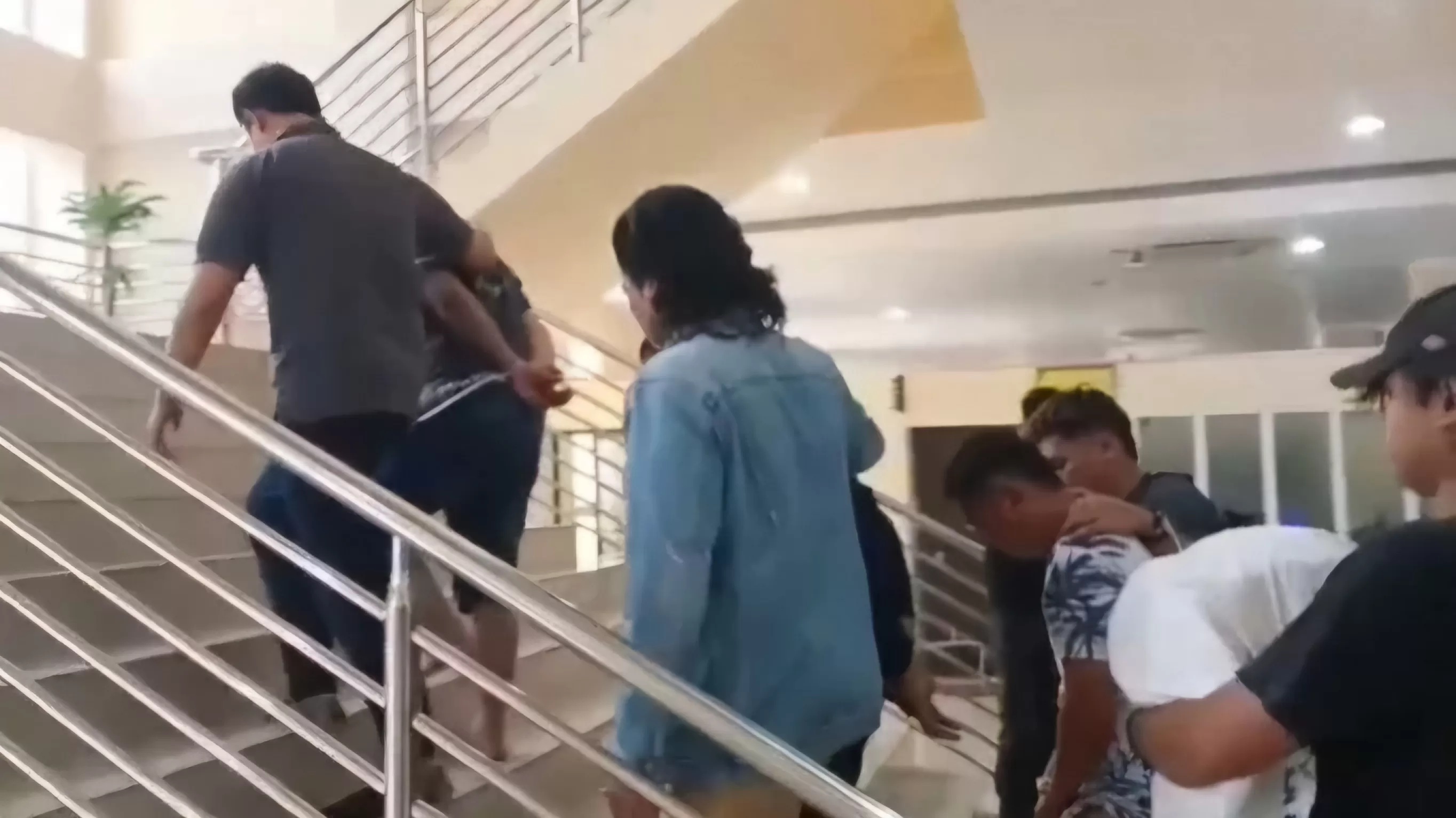 Pelaku pembawa kabur uang milik Bank Jateng diamankan Polresta Solo. (ANTONIUS CHRISTIAN/RADAR SOLO)