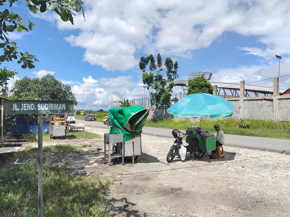 Ruas Jalan Jenderal Sudirman, Kota Kuala Kurun, Kabupaten Gunung Mas