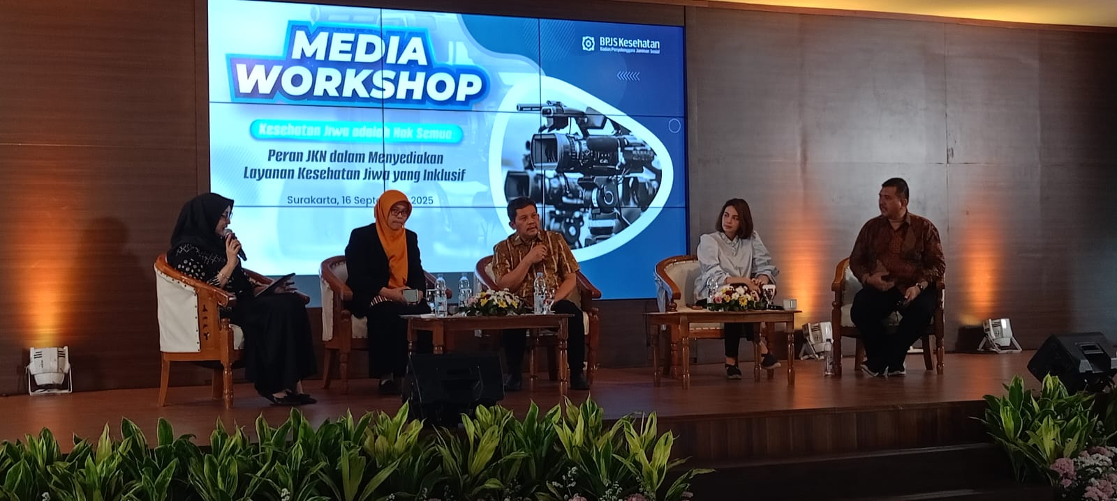 Media Workshop BPJS Kesehatan di RSJD dr Arif Zainudin, Surakarta, Selasa 16 September 2025. (Heru Prayitno/Radar Sampit)