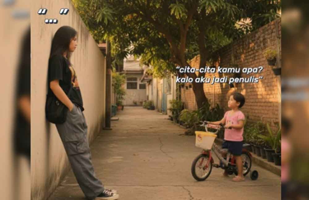 Salah satu hasil kreasi yang dibbuat netizen. (Dibuat dengan akal imitasi)