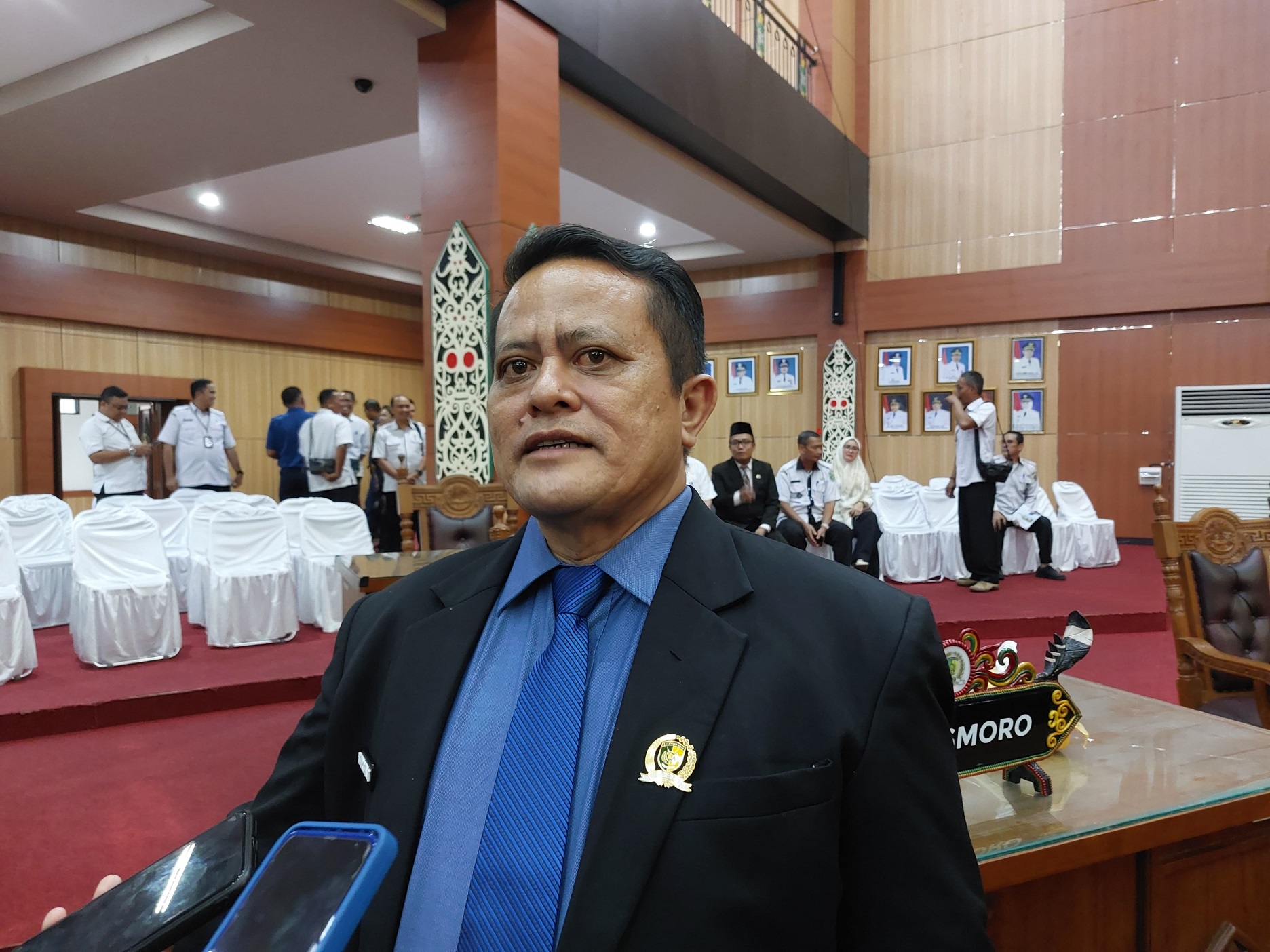 Anggota Komisi I DPRD Kota Palangka Raya, Hatir Sata Tarigan.