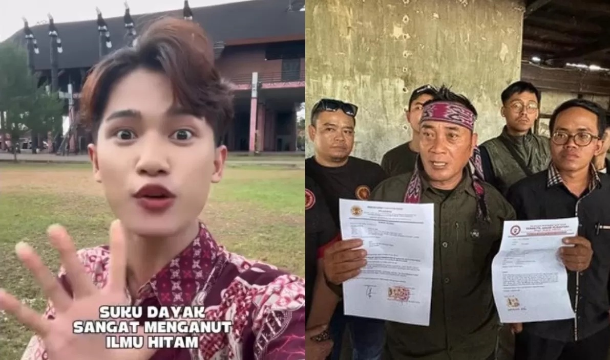Konten kreator Rizky Kabah dilaporkan atas dugaan penghinaan terhadap Suku Dayak.
