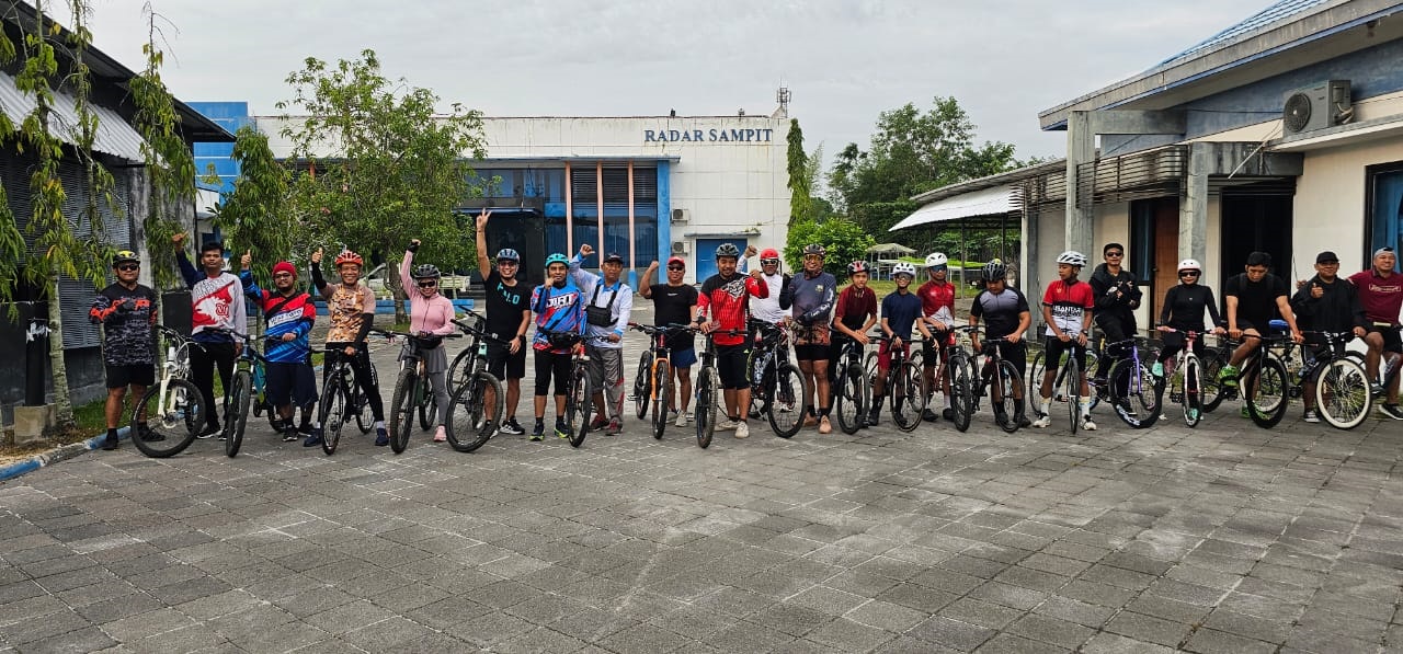 Pencinta olahraga sepeda kembali menggelar gowes bersama, Minggu 28 September 2025.