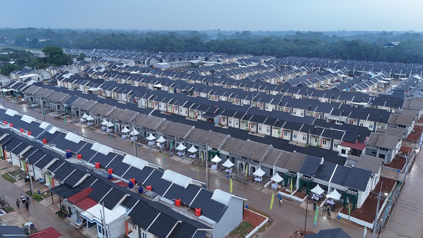 Rumah bersubsidi yang telah diresmikan Presiden Republik Indonesia Prabowo Subianto. (Setkab RI)