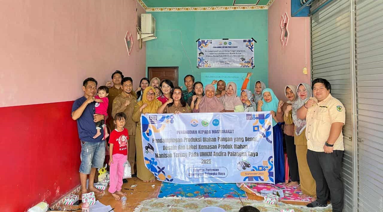 Sejumlah pelaku UMKM Peserta bimbingan dan pembinaan  dari DPKUKMP Kota Palangka Raya melalui Bidang UMKM, yang dipuastkan di UMKM Andira di Jalan Pantung Palangka Raya, Selasa (30/9).