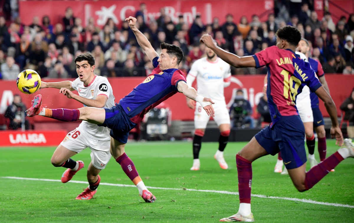 Pertemuan Sevilla dan Barcelona di awal musim LaLiga 2025/2026