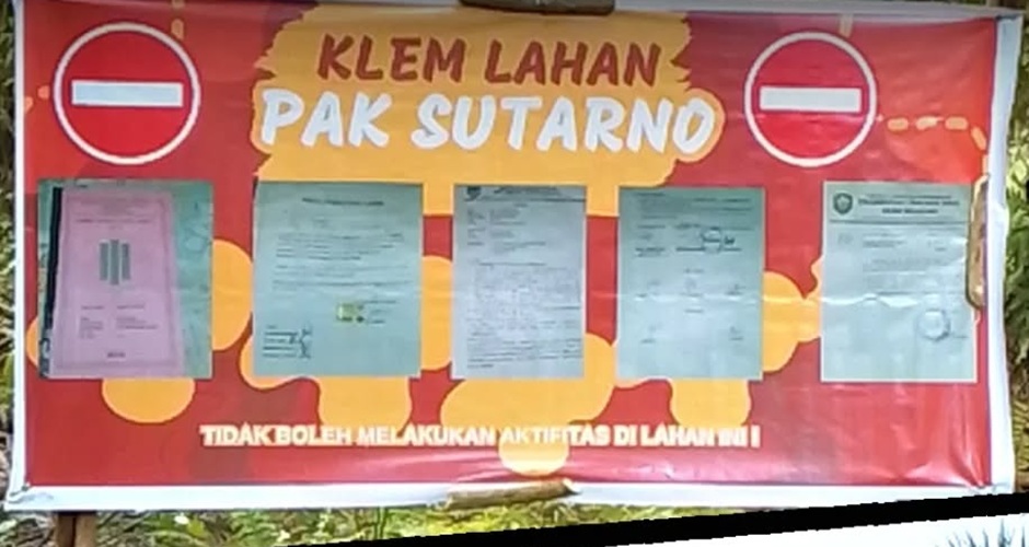 Korban plasma fiktif klaim lahan milik pengurus koperasi