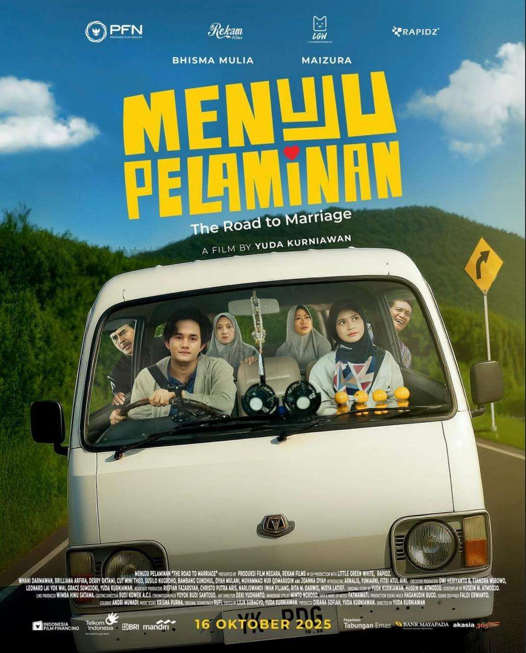 Poster film Menuju Pelaminan yang akan tayang pada pertengahan Oktober 2025
