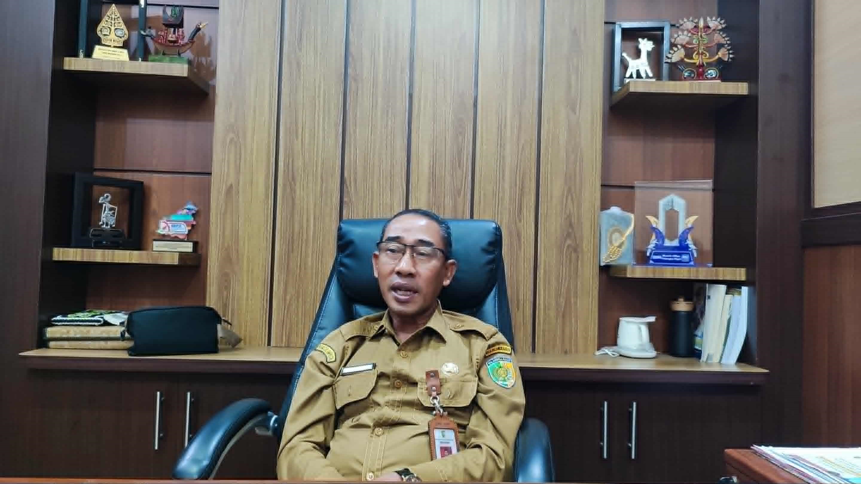 Kepala DPKUKMP Kota Palangka Raya Samsul Rizal