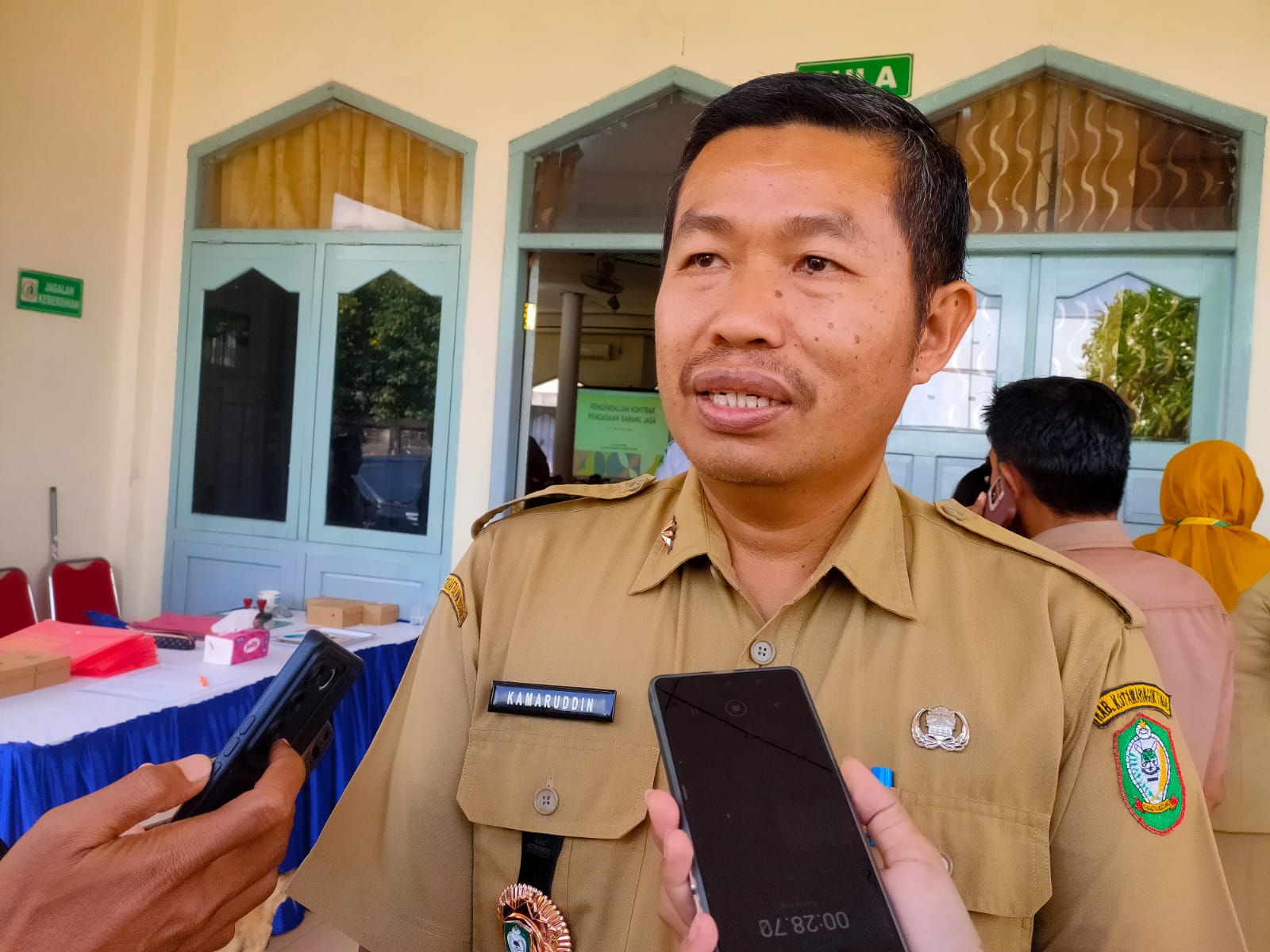 Kepala Badan Kepegawaian dan Pengembangan Sumber Daya Manusia (BKPSDM) Kotim, Kamaruddin Makkalepu