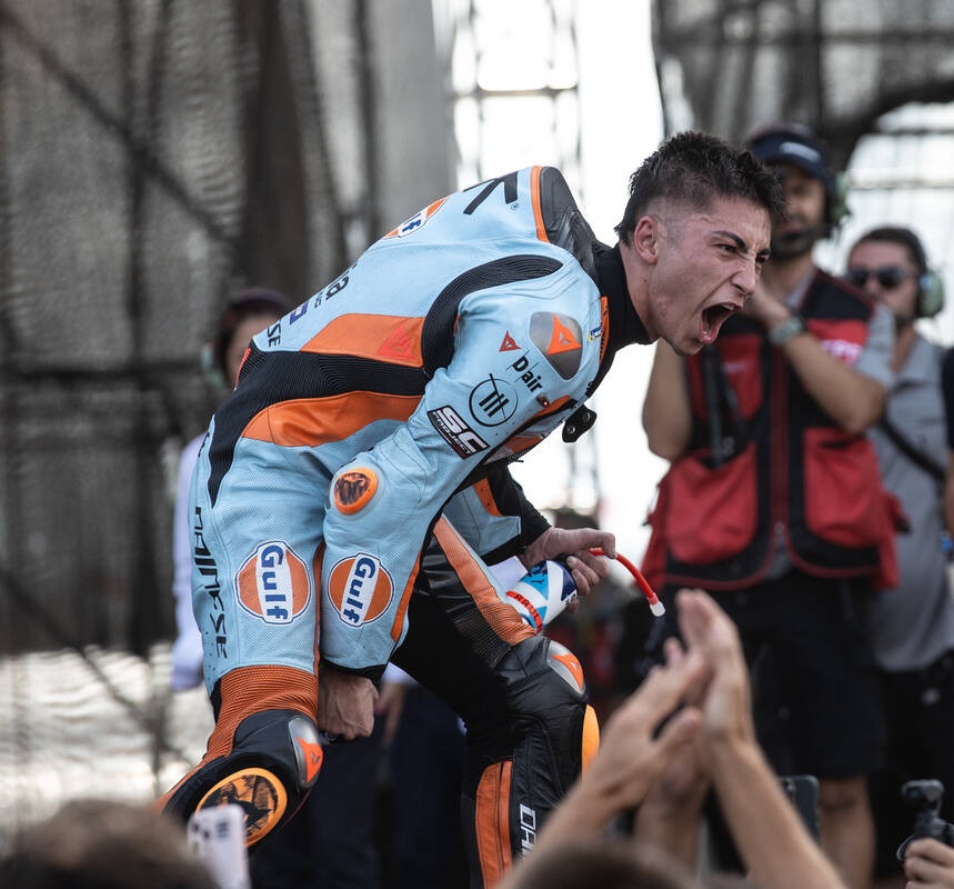 Raul Fernandez dari tim Trackhouse MotoGP
