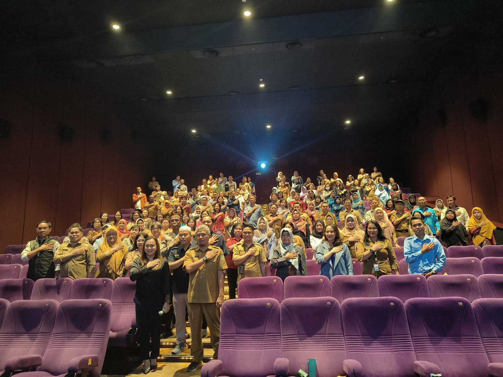 Sosialisasi Peraturan Presiden Nomor 87 Tahun 2017 tentang Penguatan Pendidikan Karakter (PPK) melalui film berjudul Cyberbullying.