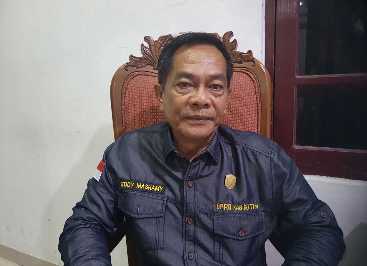Eddy Mashamy, Anggota Komisi I DPRD Kotim.