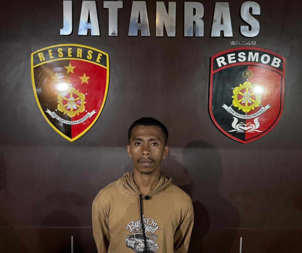 Krisantus Dominikus Werong Lubur alias Santos (25), buronana asal Samarinda Kaltim