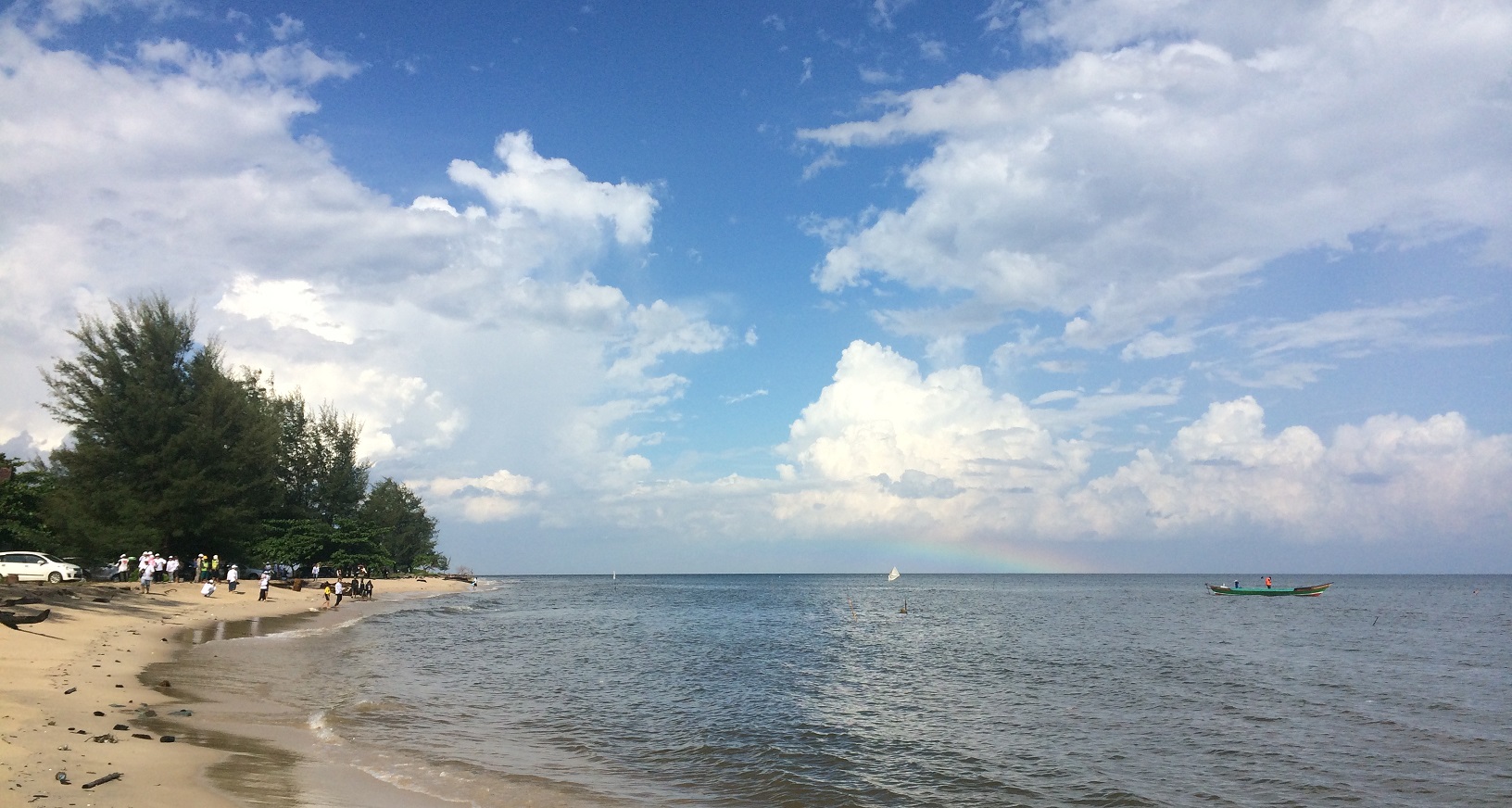 LUAS: Pemandangan kawasan Pantai Ujung Pandaran, salah satu destinasi andalan pariwasata di Kotim.