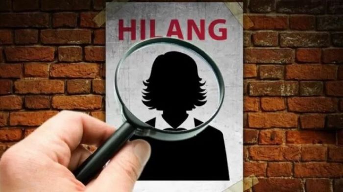 ilustrasi orang hilang