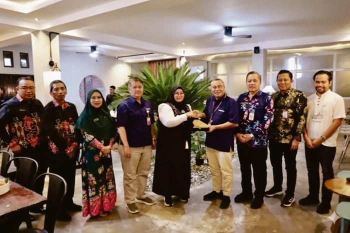 AUDIENSI: Pemkab Kotim dan BPJS Kesehatan Divisi Regional VIII melakukan audiensi, belum lama ini. FOTO: PROKOPIMKOTIM/RADAR SAMPIT