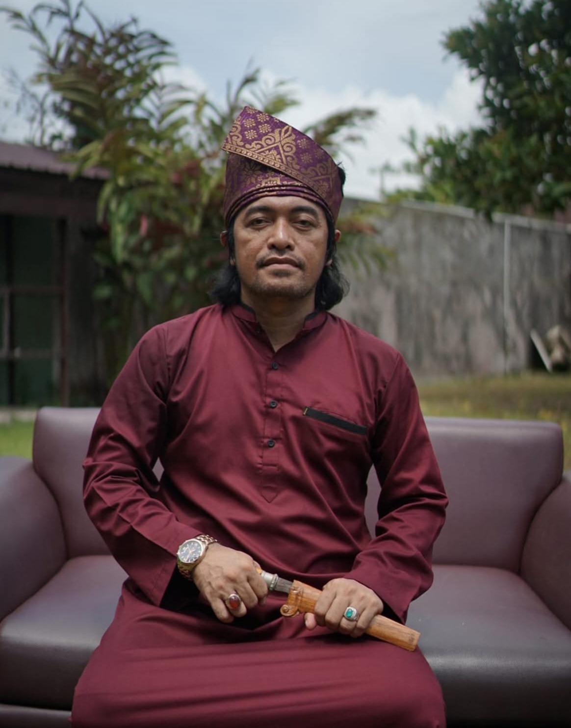 Majekur Arajak, Ketua Persatuan Orang Melayu (POM) Kotawaringin Barat (Kobar).